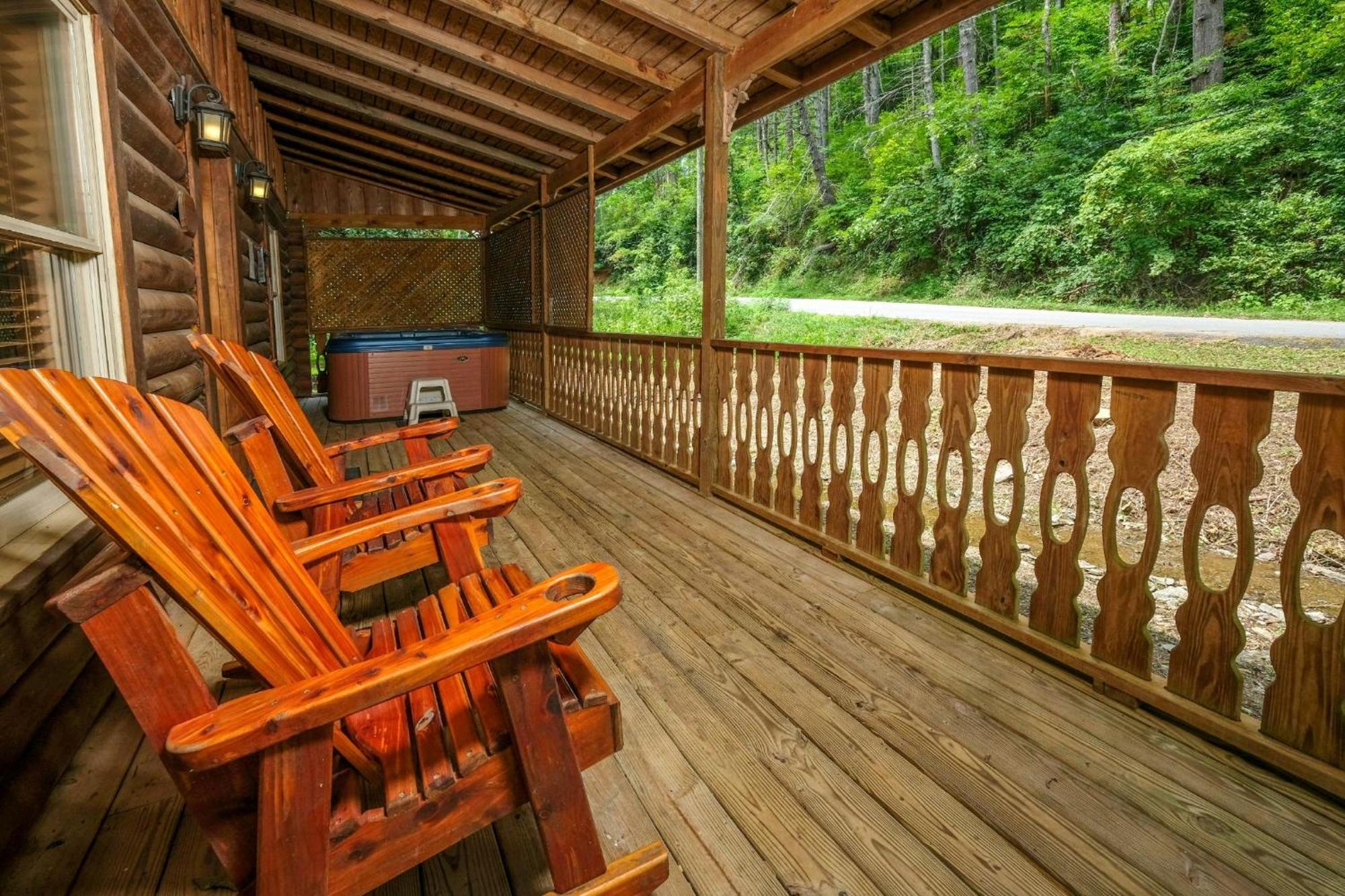Grove Creek Cabin 개틀린버그 외부 사진