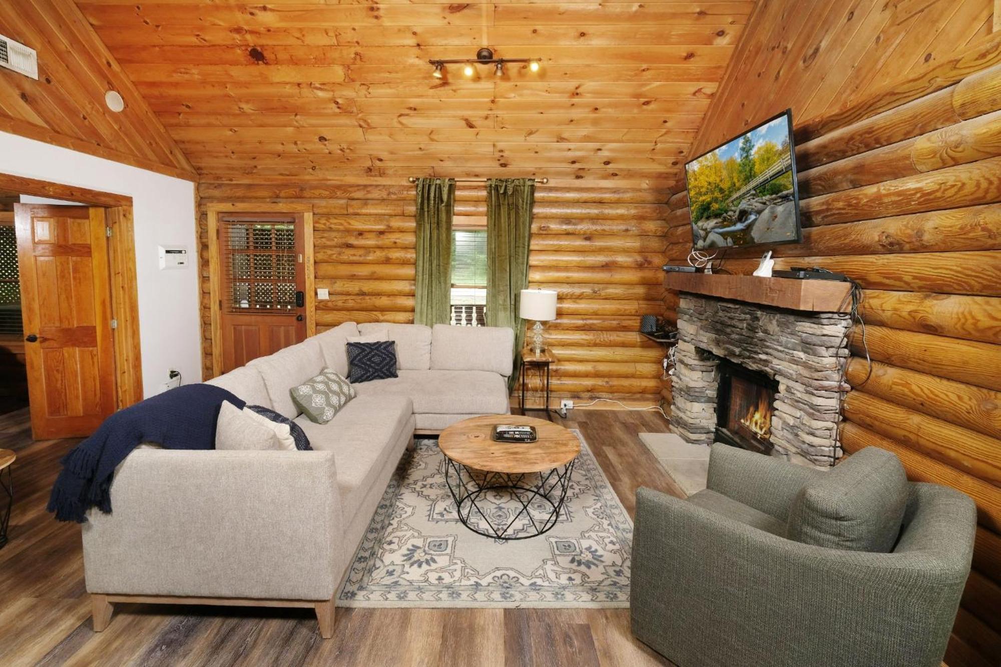 Grove Creek Cabin 개틀린버그 외부 사진