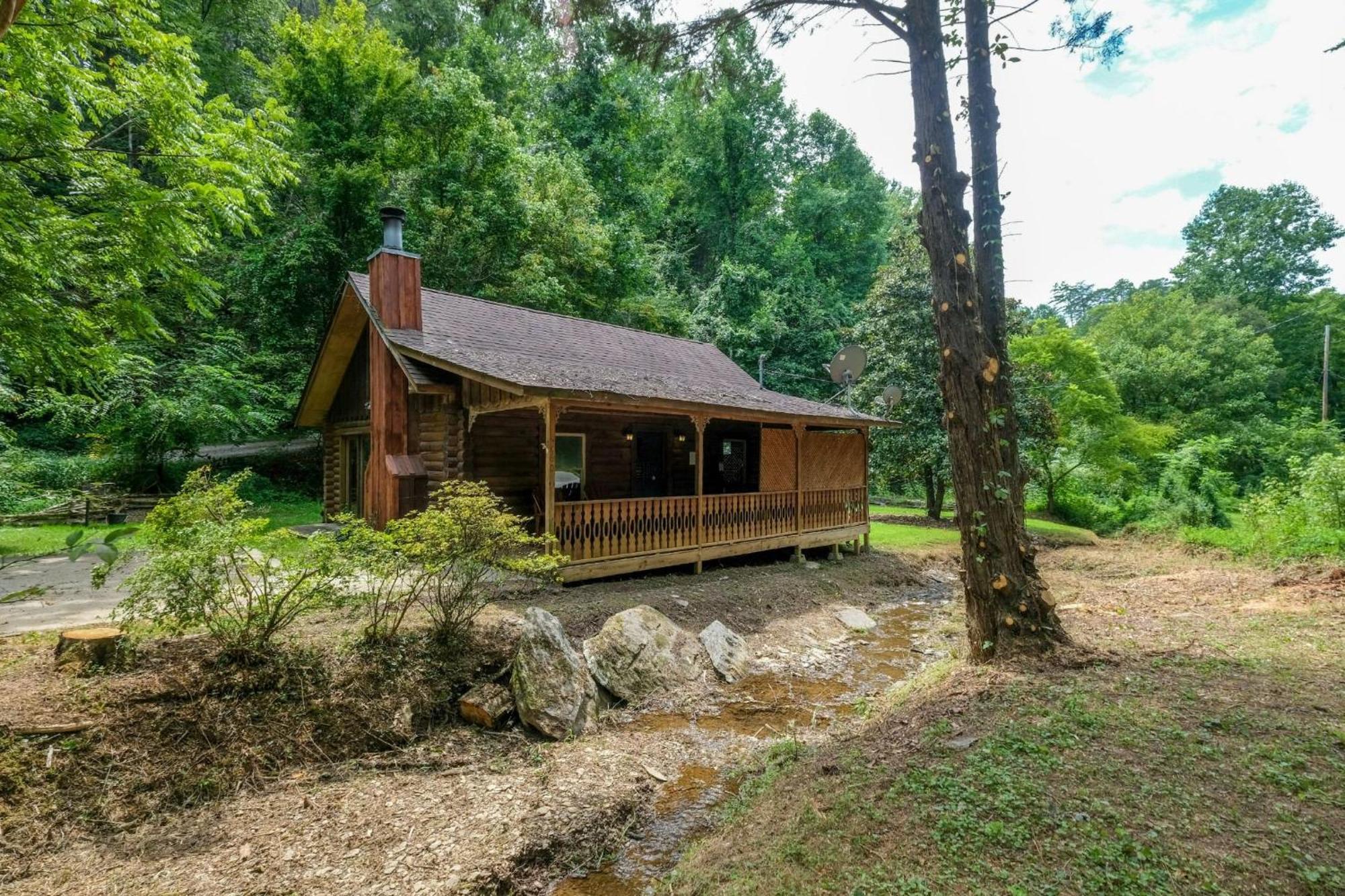 Grove Creek Cabin 개틀린버그 외부 사진