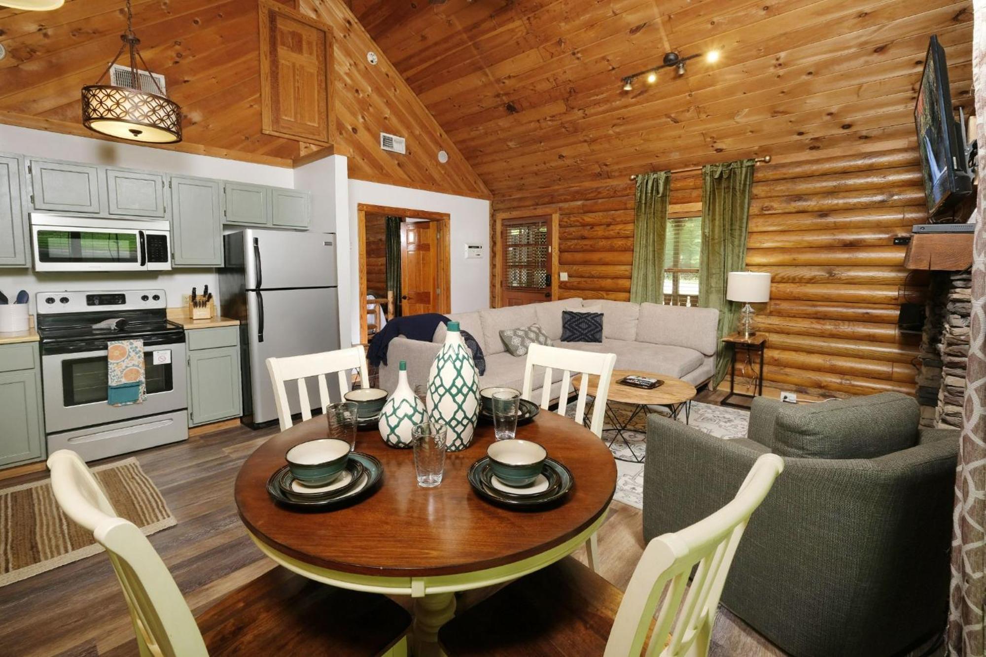 Grove Creek Cabin 개틀린버그 외부 사진